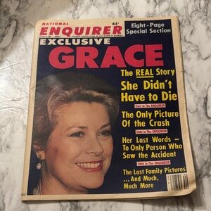 Vintage National Enquirer Magazine